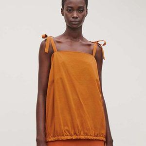 RELISTED: COS Lightweight Gathered Hem Top NTW